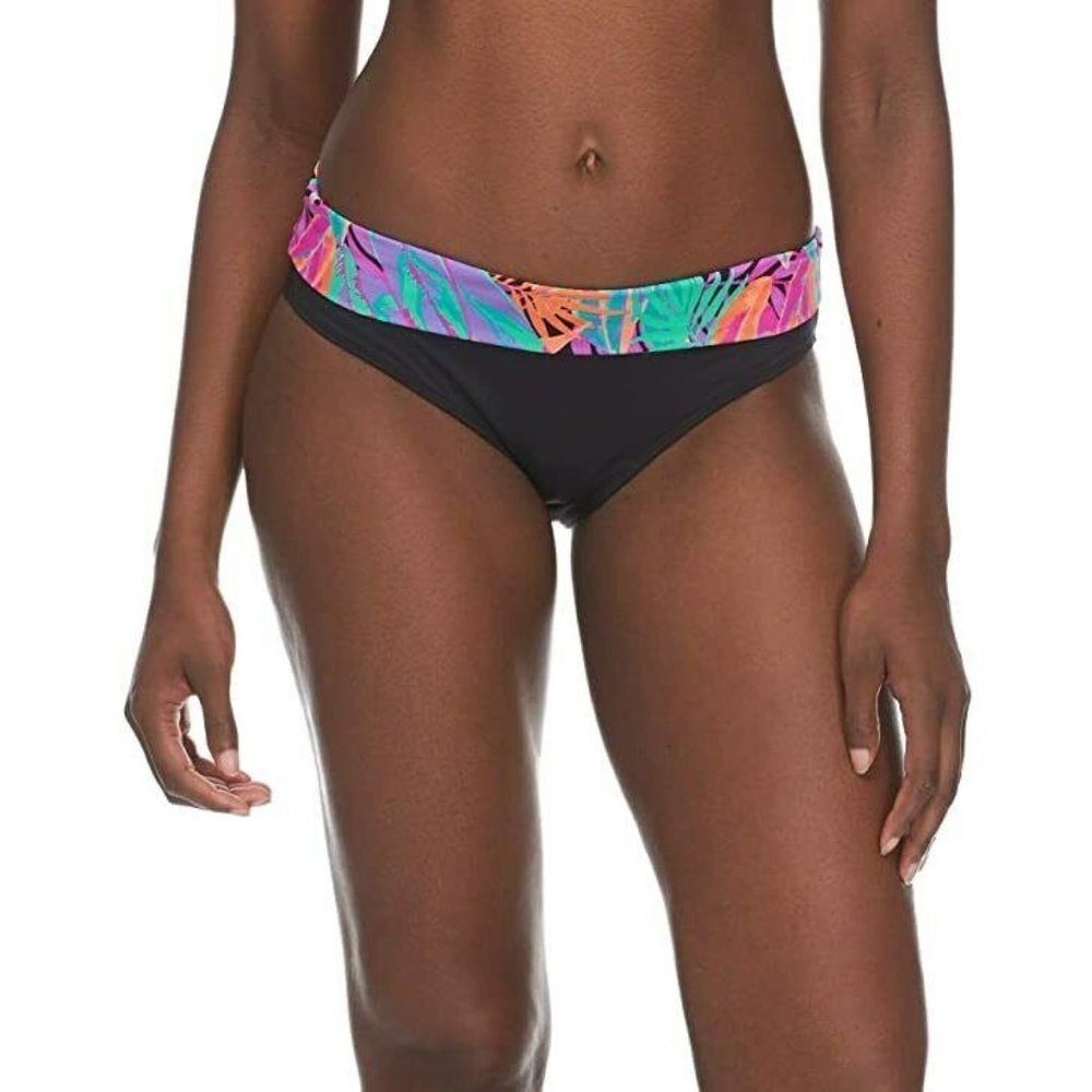SKYE SK65368 Mid Waist Full Coverage Bikini Bottom Swimsuit ( S )